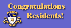 Congratulations Residents
