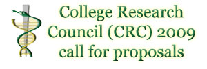 College Research Council call for proposals