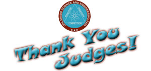Thank you CSEF Judges
