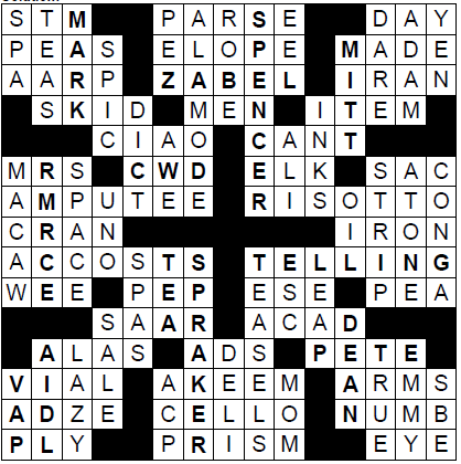 MIPuzzle #69 Answers