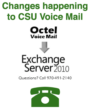 CSU voicemail changes