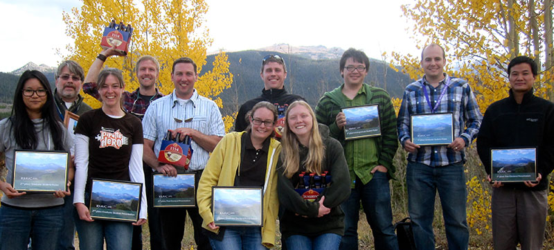 Winners at the 2012 Rocky Mountain Virology Club Meeting