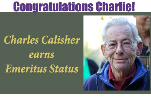 Charlie Calisher Emeritus