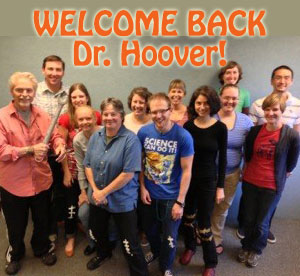 Welcome Back Dr. Hoover