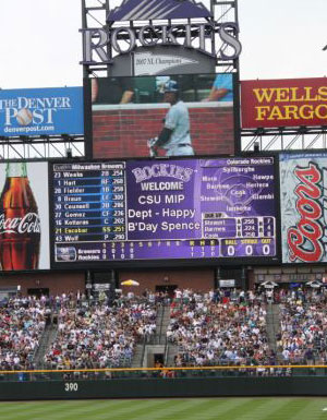 MIP Welcome at Coors Field
