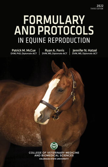 Picture of Formulary and Protocols in Equine Reproduction (3rd Edition)